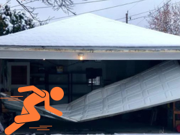 damaged garage door, and we want to be there as soon as possible to fix it